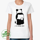 Женская футболка органик