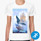 Женская спортивная футболка