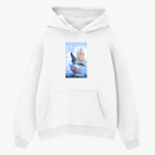 Толстовка худи оверсайз