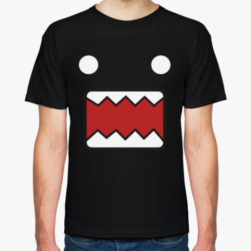 Футболка с принтом  Domo