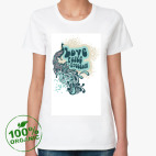 Женская футболка органик
