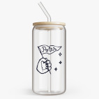 Банка с бамбуковой крышкой