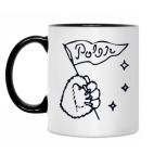 Кружка двухцветная