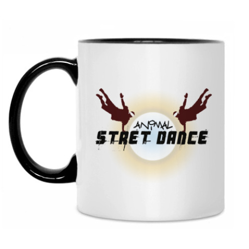 Кружка с принтом Street dance