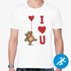 Мужская спортивная футболка