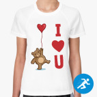 Женская спортивная футболка