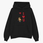 Толстовка худи оверсайз