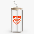 Банка с бамбуковой крышкой