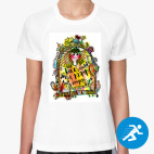 Женская спортивная футболка