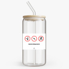 Банка с бамбуковой крышкой