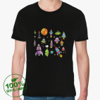 Мужская футболка органик