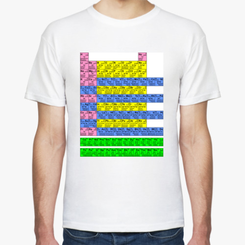 Футболка с принтом Система элементов