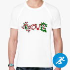 Мужская спортивная футболка