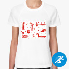 Женская спортивная футболка