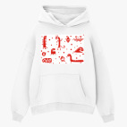 Толстовка худи оверсайз