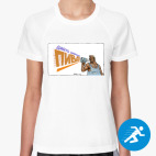 Женская спортивная футболка