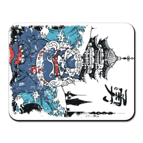 Коврик для мыши с принтом Япония