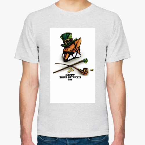 Футболка с принтом  st Patrick