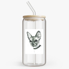 Банка с бамбуковой крышкой