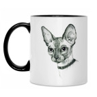 Кружка двухцветная