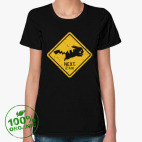 Женская футболка органик