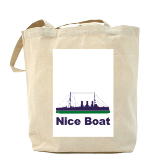 Сумка шоппер с принтом  «Аврора»