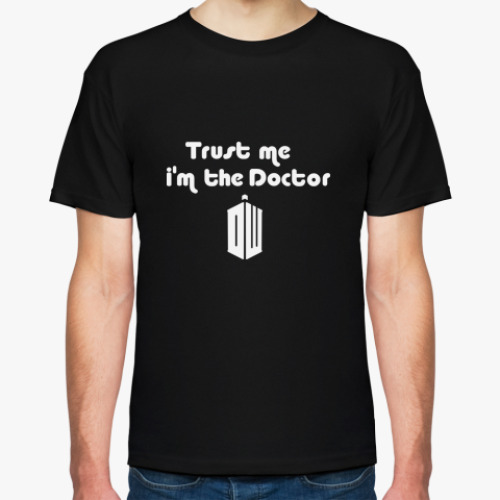 Футболка с принтом Doctor Who