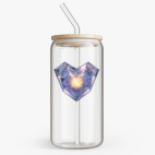 Банка с бамбуковой крышкой