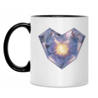 Кружка двухцветная