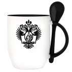 Кружка с ложкой