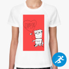 Женская спортивная футболка