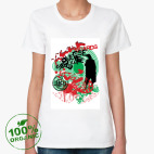 Женская футболка органик