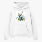 Толстовка худи оверсайз