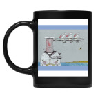 Кружка цветная UV-DTF