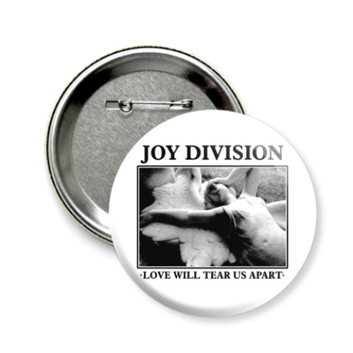 Значок 58мм с принтом Joy Division