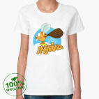 Женская футболка органик