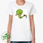 Женская футболка органик