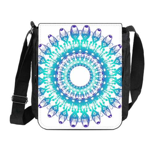 Сумка на плечо (мини-планшет) с принтом Этническая Мандала