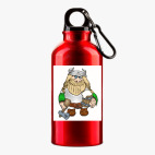 Металлическая бутылка 400 мл UV-DTF