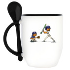 Кружка с ложкой