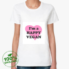 Женская футболка органик