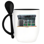 Кружка с ложкой