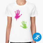 Женская спортивная футболка