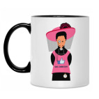 Кружка двухцветная