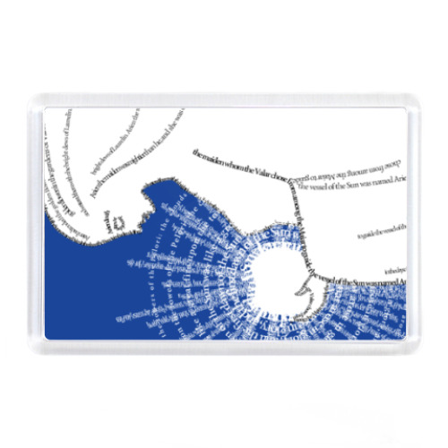 Магнит с принтом  Ариэн