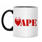 Кружка двухцветная