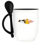 Кружка с ложкой