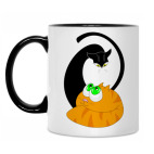 Кружка двухцветная