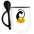 Кружка с ложкой