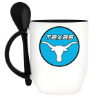 Кружка с ложкой